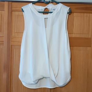 41 Hawthorne Sleeveless Blouse Size L